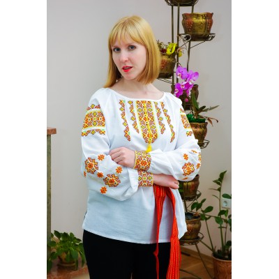 Embroidered blouse "Shining Stars"